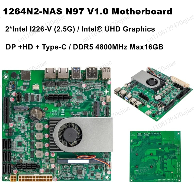 SZBOX N97 NAS Anakart - Intel  - Mini Itx Dual 2.5G Nas Motherboard incelemesi ve fiyatı